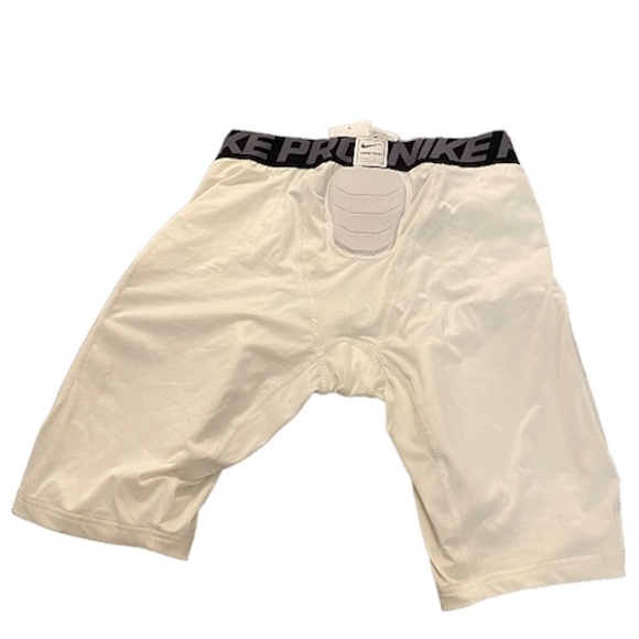 Nike Pro Hyperstrong Core Football Men's Shorts White 2XL, NWT, $35 - Picture 2 of 8